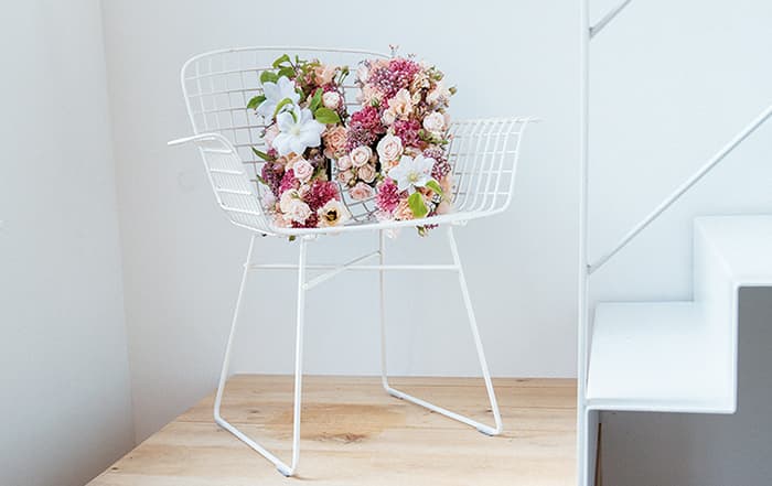 Blumen-Monogramm Blumen-Monogramm